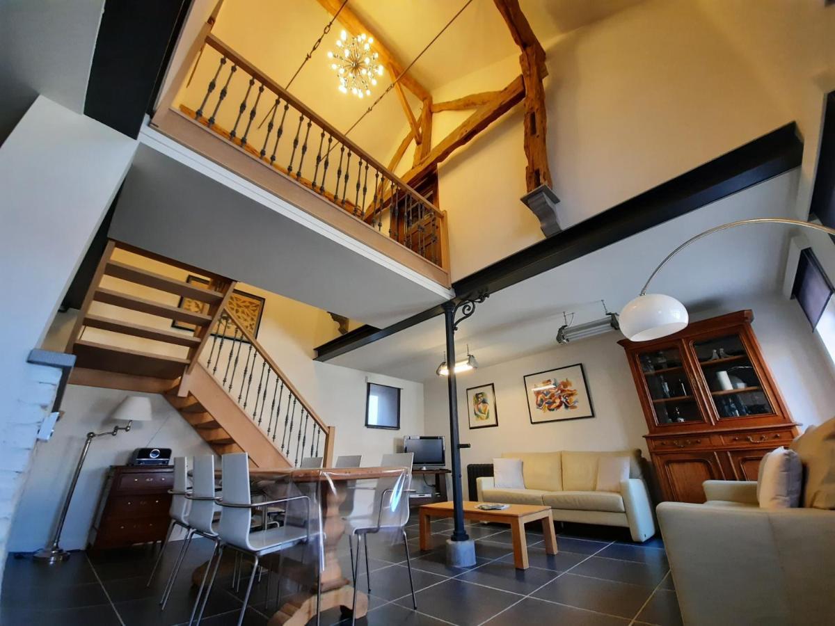 Het Stalhuys Villa Riemst Luaran gambar